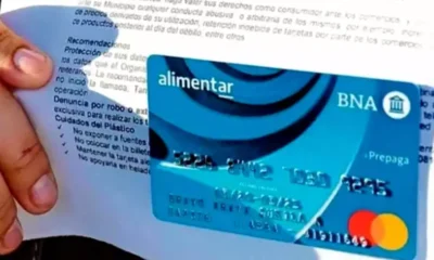 Monto de la Tarjeta Alimentar