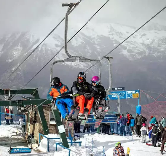 turistas viajaron en vacaciones de invierno