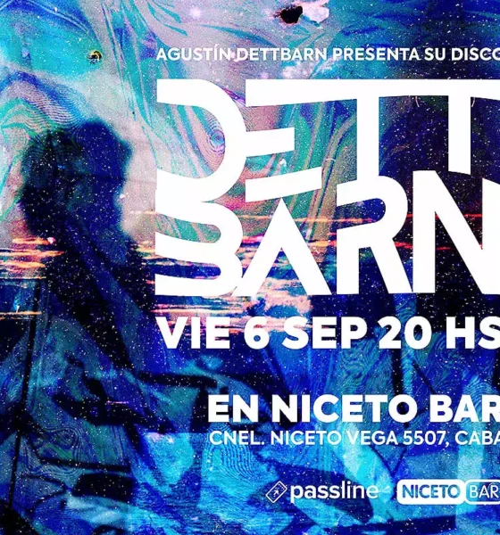 Dettbarn anuncia nuevo disco en Niceto Club