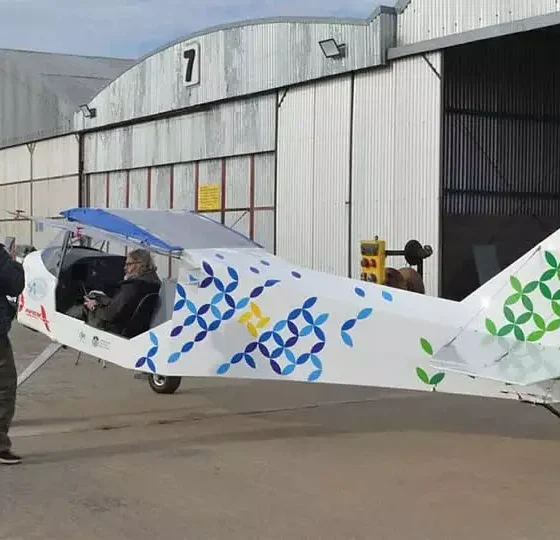 Primer avión eléctrico