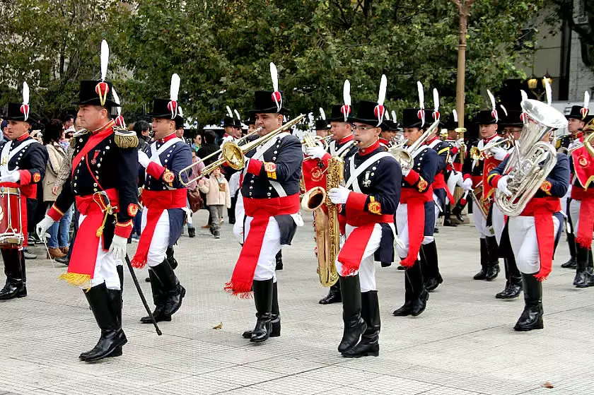 desfile de bandas