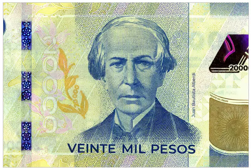 nuevo billete de $20.000