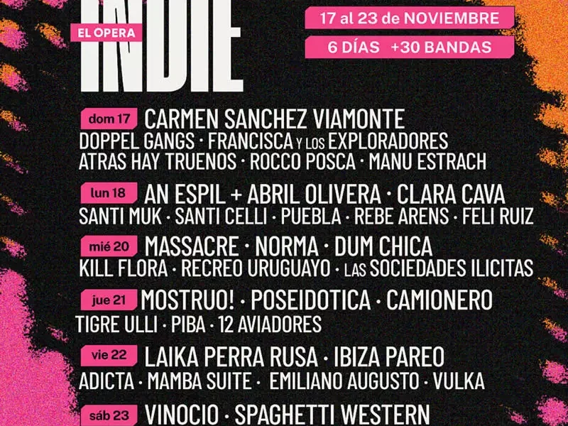 Semana del Indie en El Opera